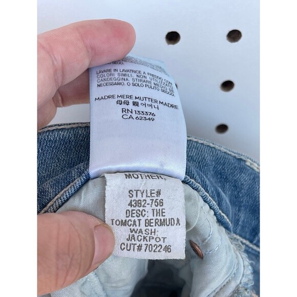 Mother Denim - The Tomcat Bermuda Shorts in Jackpot size 27 - Picture 11 of 12